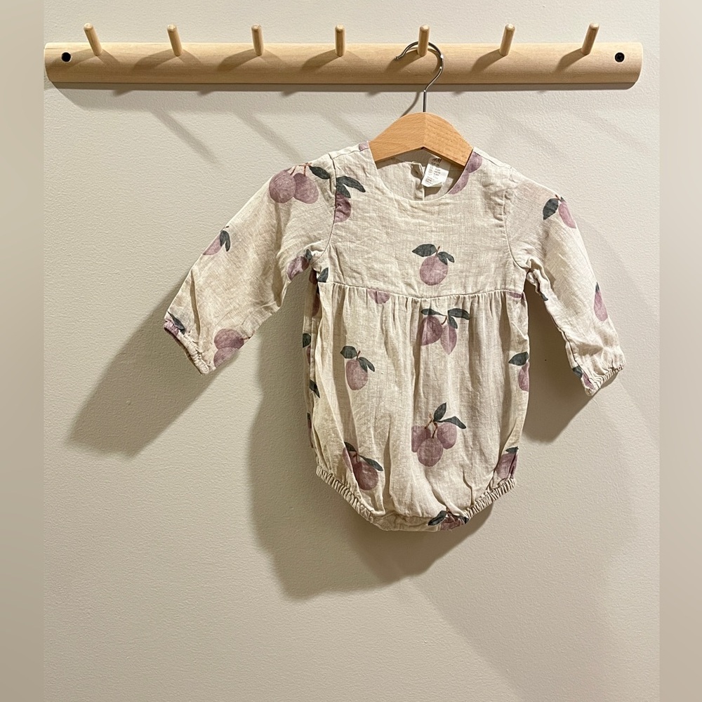 H&M | Linen Romper | 6 Mo